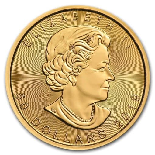 Gold Canadian Maple Leaf - Image 2