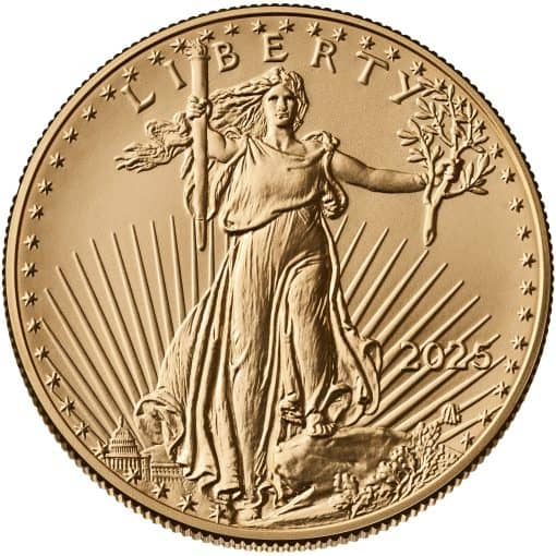 Gold American Eagle