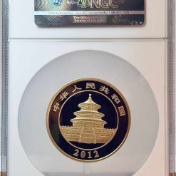 2012 1 kilo gold Panda obverse